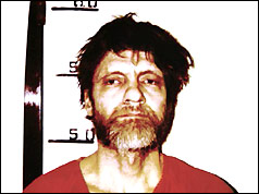 Theodore Kaczynski police photograph