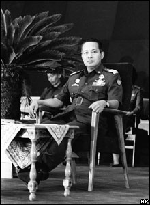 General Suharto after being sworn in as president in 1967