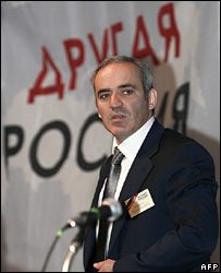 Gary Kasparov at the Other Russia meeting (30 September 2007)