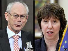 Herman van Rompuy and Baroness Catherine Ashton
