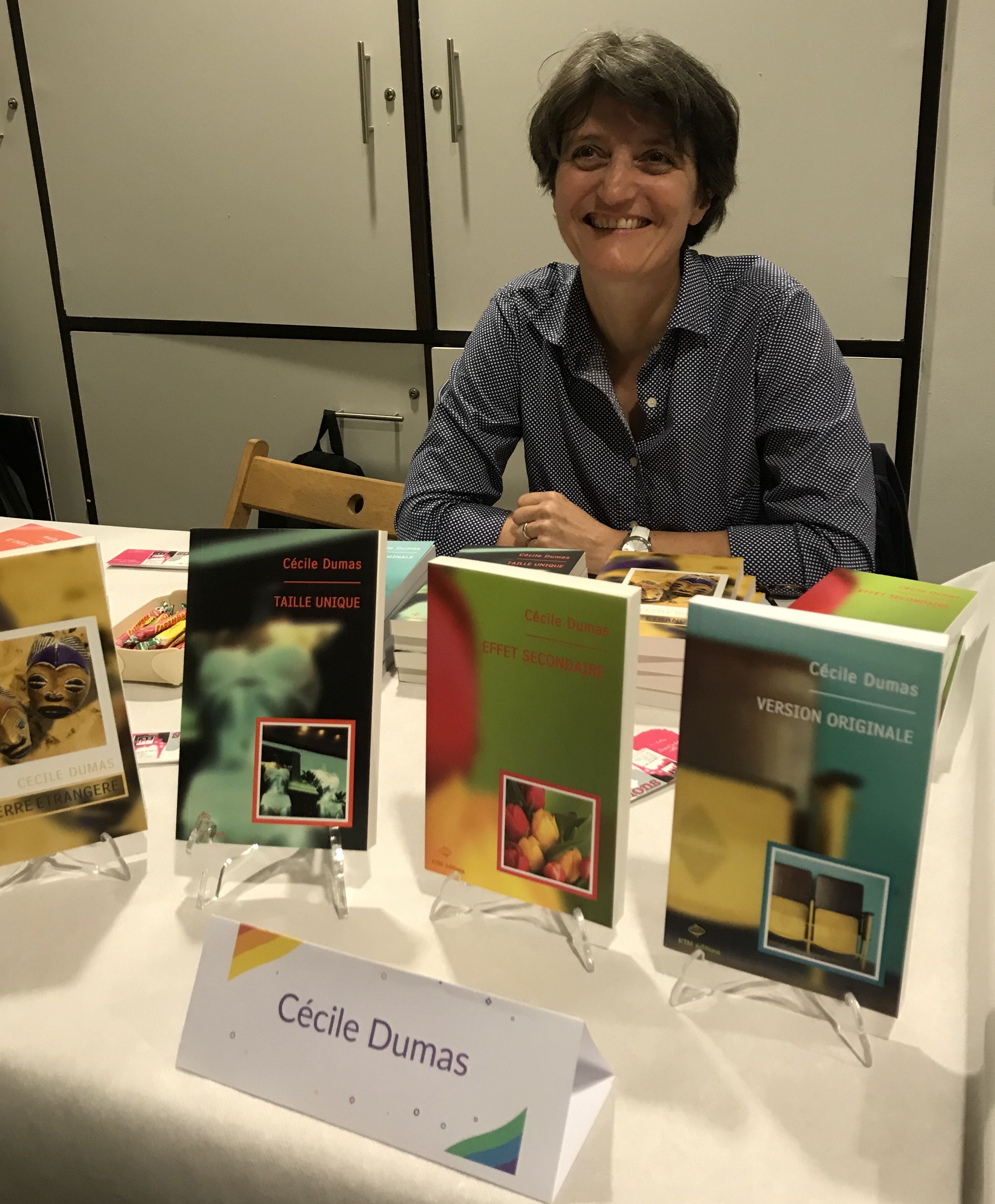 Cécile Dumas aux rencontres du livre lesbien 2019