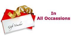 Send Gifts Vouchers to India