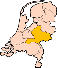 Poziția regiunii Provincie Gelderland