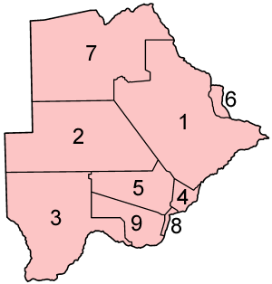 Distrik di Botswana