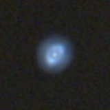 Snímek z 10 palcového (254 mm) Schmidt-Cassegrainova dalekohledu.