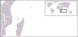 Lokasi Mayotte