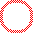 33-pixel red circle with transparent ring/center.