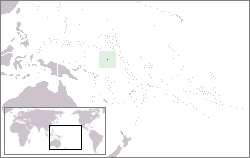 Location of നൗറു