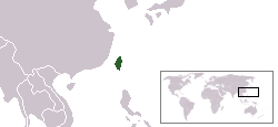台灣位置圖