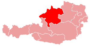 Karte Diözese Linz