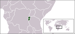 Ruanda-Urundi - Localizzazione