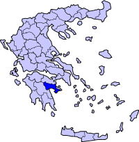Položaj Prefekture Argolida, Argolis u Grčkoj