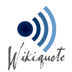 Wikiquote-logoen