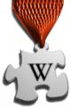 Wiki medalja Za marljiv doprinos wikipediji Seiya