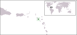 Location o Nevis
