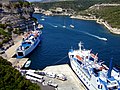 Port promowy w Bonifacio na Korsyce