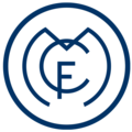 L'escut del club inscrit en un cercle més estilitzat (1908-20).
