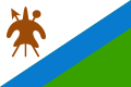 علم ليسوتو ما بين عامي 1987-2006