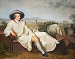 Goethe en la campiña romana