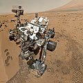 De Curiosity um Mars