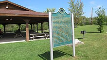 Rose City state historic marker