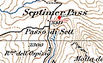 Septimerpass, römisches Militärlager