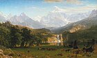Albert Bierstadt, 1863, Kayalık Dağlar, Lander Zirvesi