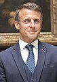 English: France. Emmanuel Macron, President of France. Русский: Франция. Эмманюэль Макрон, Президент Франции.