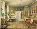 The music room from Fanny Hensel, painted by Julius Helfft, 1849