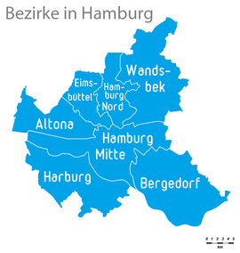 Mestské časti mesta Hamburg