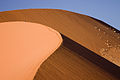 納米比沙漠中的沙丘