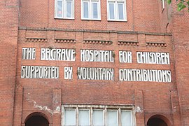 The former Belgrave Hospital for Children Exterior 11 details of inscription.JPG