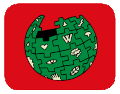 Wikipedia Globe animated symbol