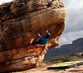 Boulder em Rocklands, África do Sul