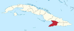 Provincia di Granma – Localizzazione