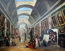 Projecte de desenvolupament de la Gran Galeria del Louvre (1796)