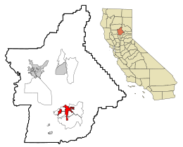 Oroville – Mappa