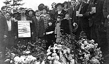 Funerale di Felix Baran, vittima del massacro di Everett