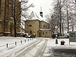 Церква св. Косми і Даміана в Празі, де відправляють богослужіння білоруські греко-католики