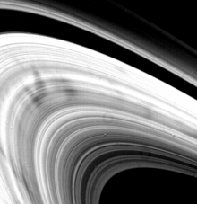 The spokes in Saturn's rings