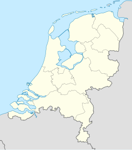 Arnhem na mapi Nizozemske
