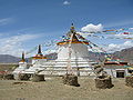 Un chörten au Tibet.