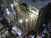 14: Misa na mjestu Isusova uskrsnuća u bazilici Svetoga groba