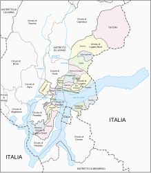 Lugano – Mappa