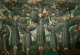 Mártires de Japón (1597 y 1622).