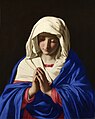12.) Sassoferrato - Die Heilige Jungfrau im Gebet, (Londoner Version), 1640er
