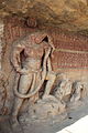 ウダヤギリ第5窟の浮彫「ヴィシュヌの野猪の化身」