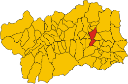 Châtillon – Mappa