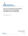 R45461 - BUILD Act - Frequently Asked Questions About the New U.S. International Development Finance Corporation