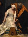 „Die Hinrichtung der Lady Jane Grey“, Detail
